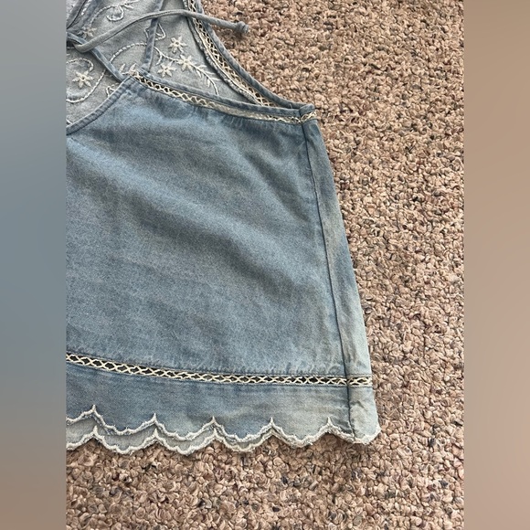 American Eagle Denim Crop Top - Picture 10 of 10